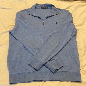 Polo Men 1/4 Zip Sweater, Size: Medium, Excellent Condition